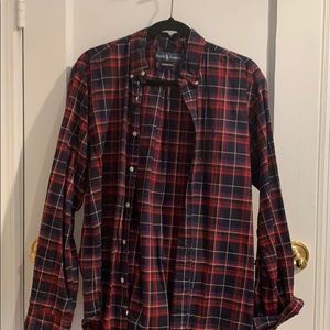 Ralph Lauren Classic Fit Plaid Button Down